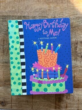 Happy Birthday to Me Keepsake Memory Album Baby 1st Birthday Grandbaby Gift NEW